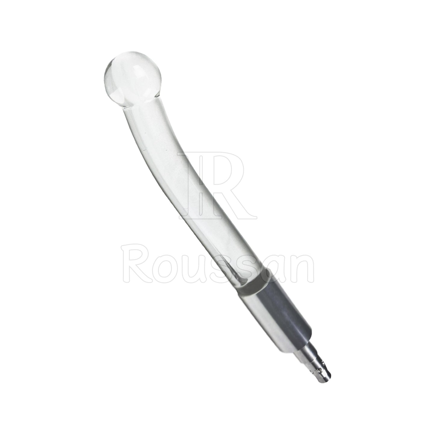 8.7inch Curved Crystal Wand, Free for Roussan Sex Machine Black Dragon & Black Evil