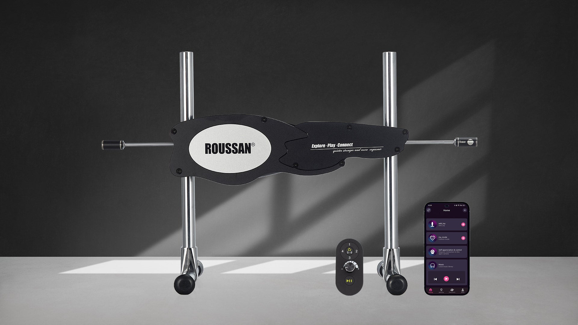 Roussan Bestseller Sex Machine RX-15 w/ App & Wireless & Wired Control