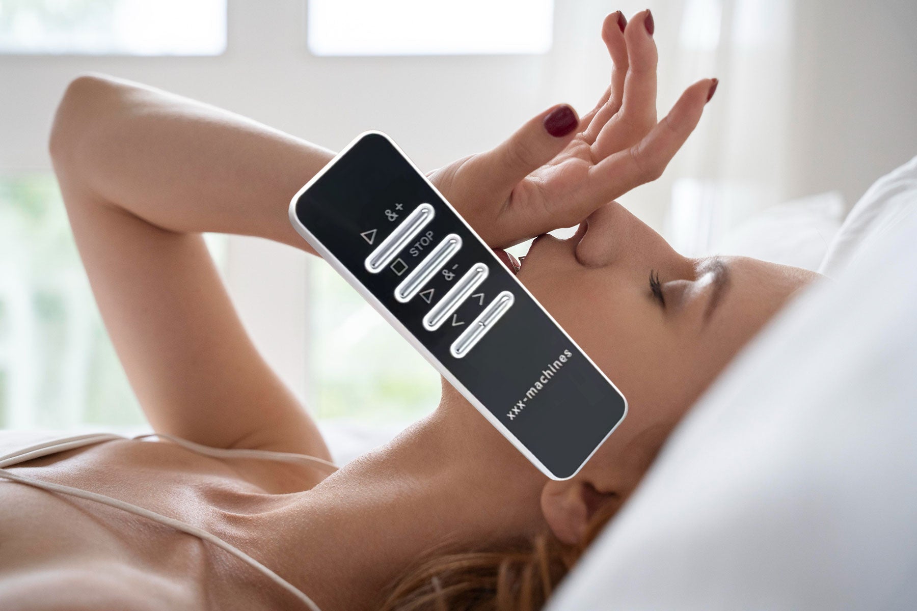 Old Wireless Handheld Remote Control - Banner