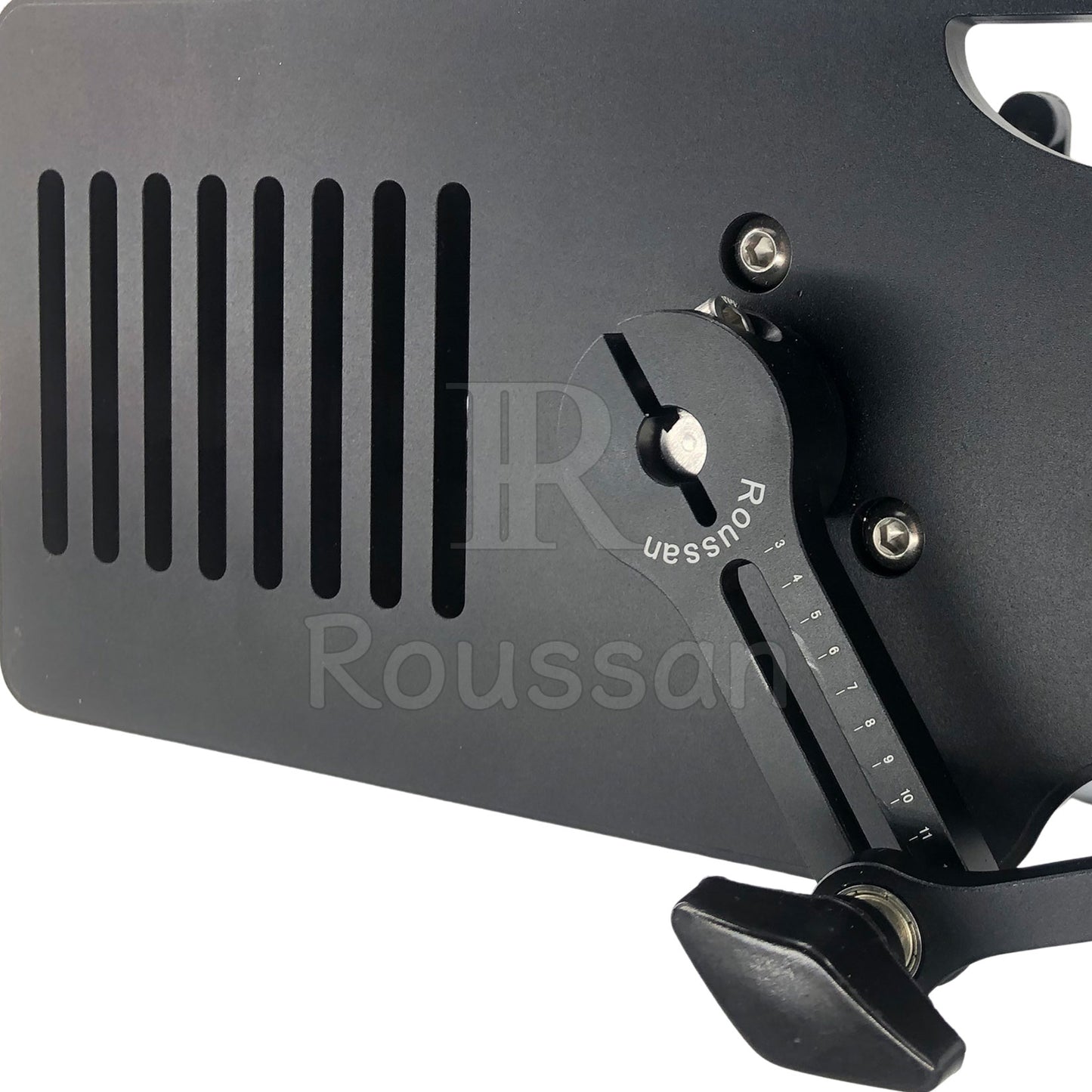 Stroke Depth Adjustment Slot of Roussan Sex Machine Black Dragon & Black Evil