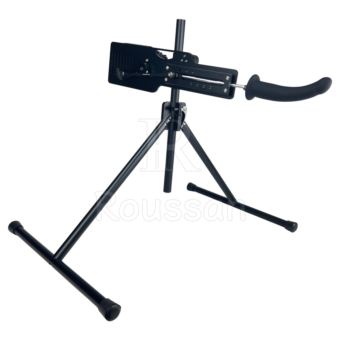 Roussan Sex Machine Black Evil, 15-78 cm Adjustable Height, Sexual Intercourse from 0° to 90° Angle