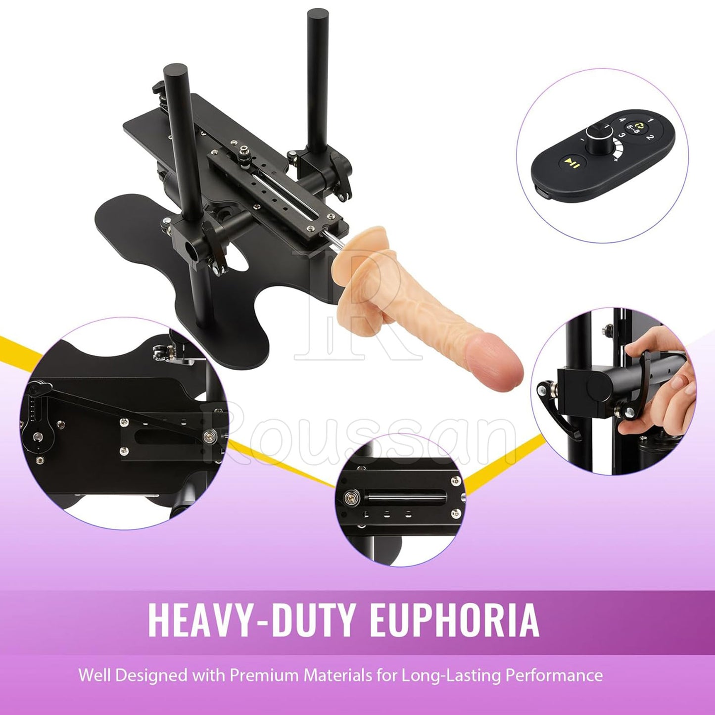 Roussan Sex Machine Butterfly - Sturdy Design