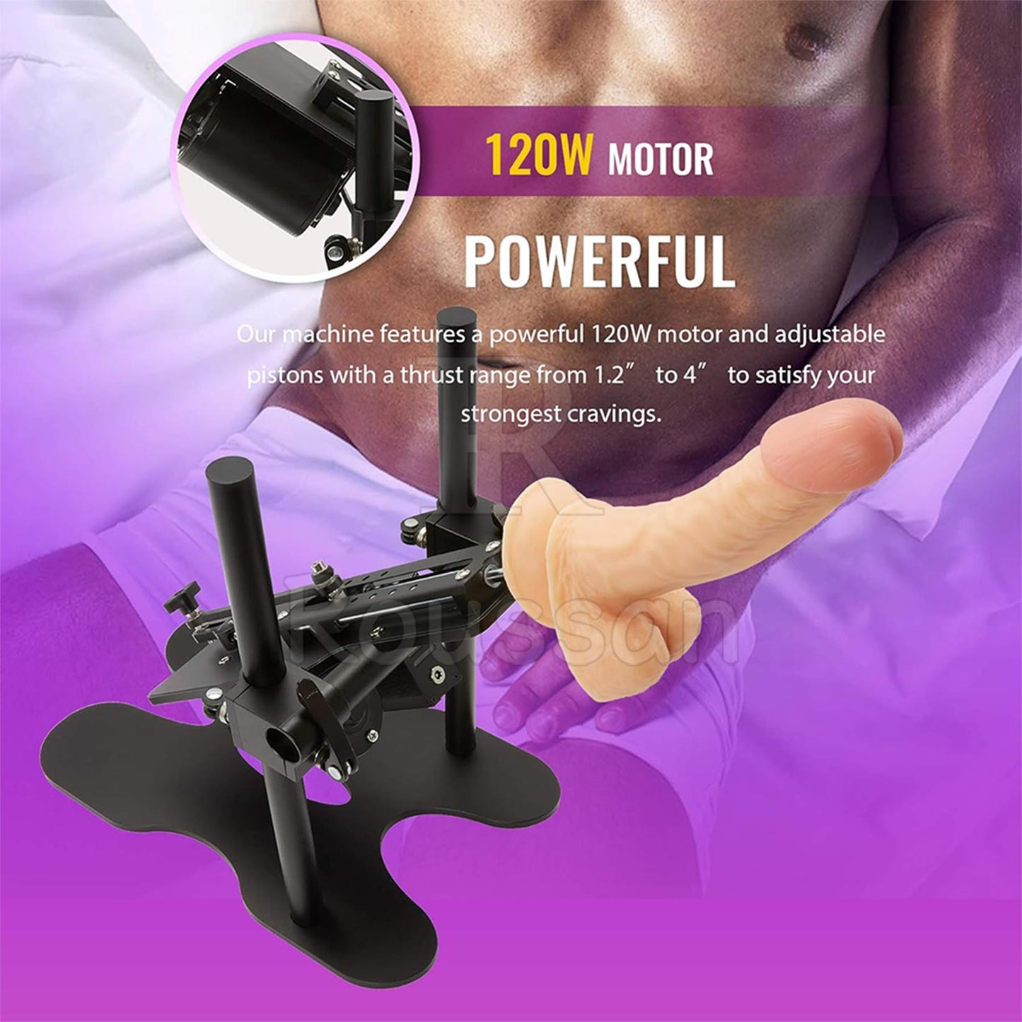 Roussan Sex Machine Butterfly - Powerful Motor