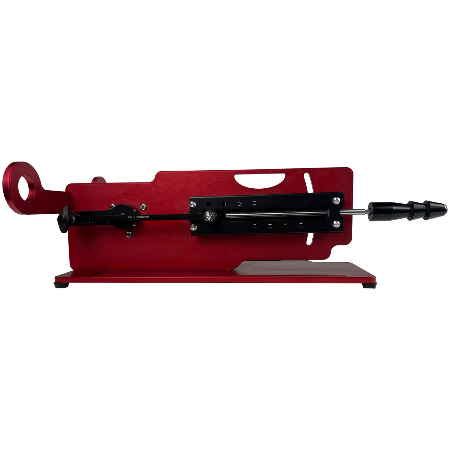 Roussan Sex Machine Devil, Red, Fitted with Vac-U-Lock Adapter