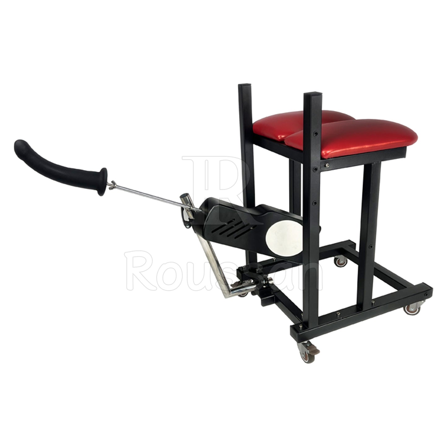 Slave Stool with Roussan Sex Machine, Upward Stroking for Facedown Doggy