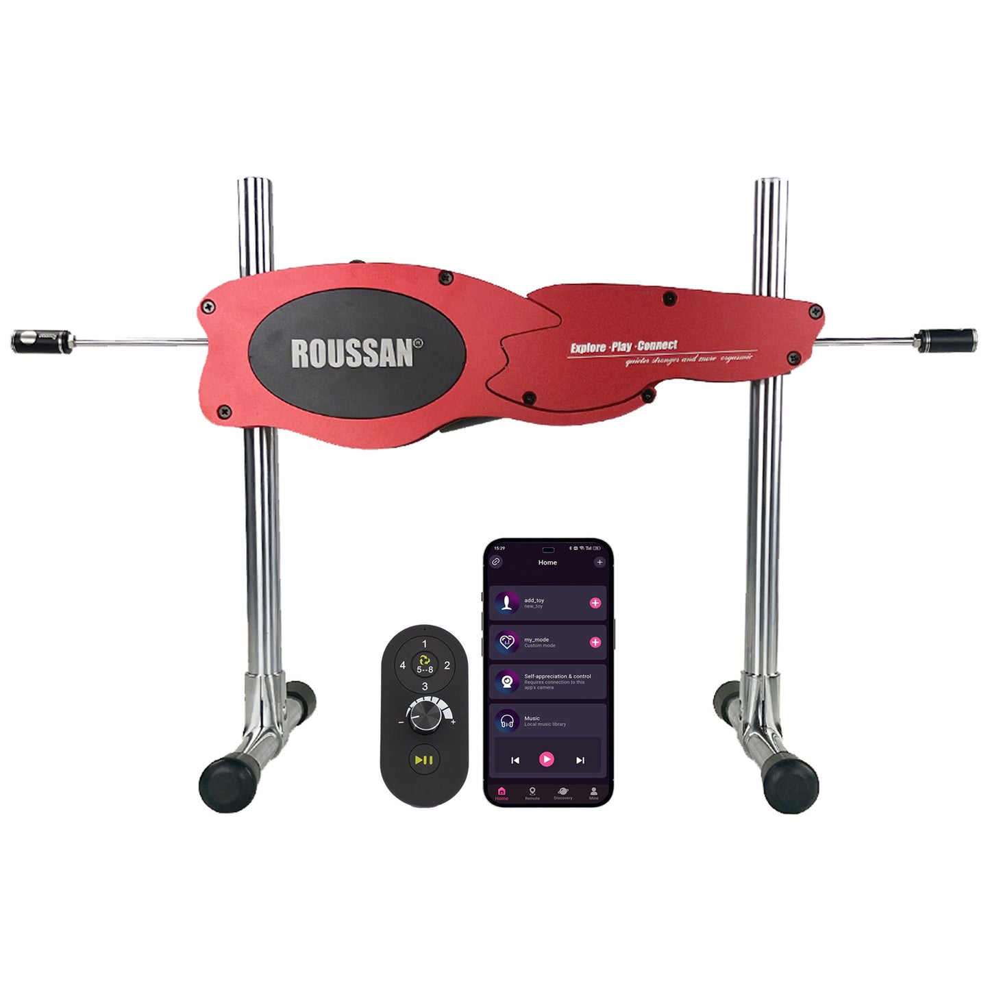 Roussan Sex Machine RX-15 Professional, Red