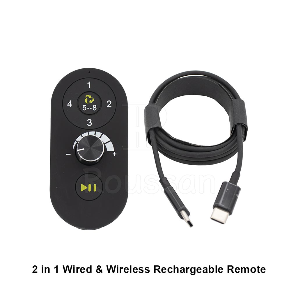 Roussan Sex Machine Elves | App/Wireless/Wired Control | 120-watt Motor | Silicone Dildo