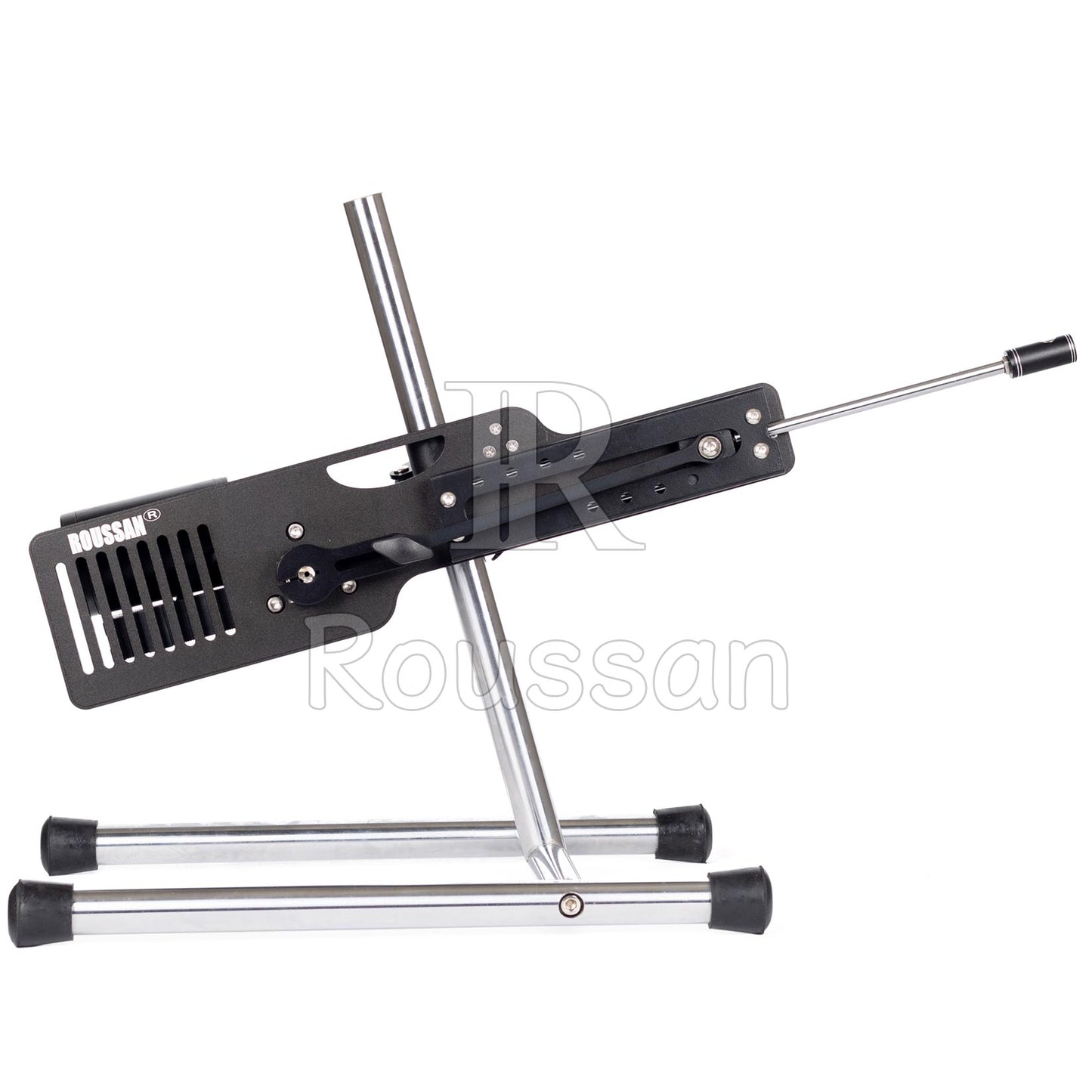 Roussan Sex Machine Black Dragon/Evil | App/Wireless/Wired Control | 120-watt Motor | Silicone Dildo