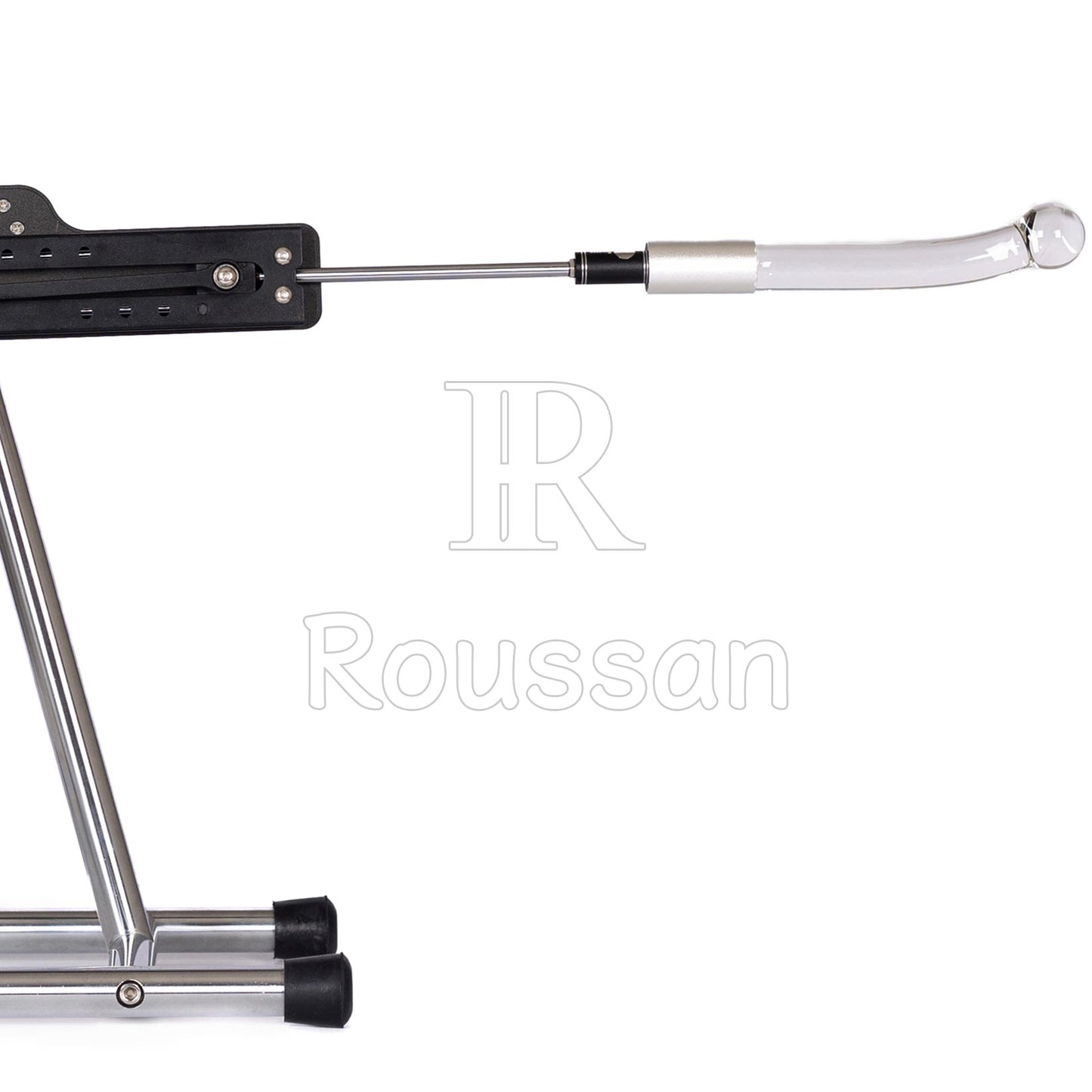 Roussan Sex Machine Black Dragon/Evil | App/Wireless/Wired Control | 120-watt Motor | Silicone Dildo