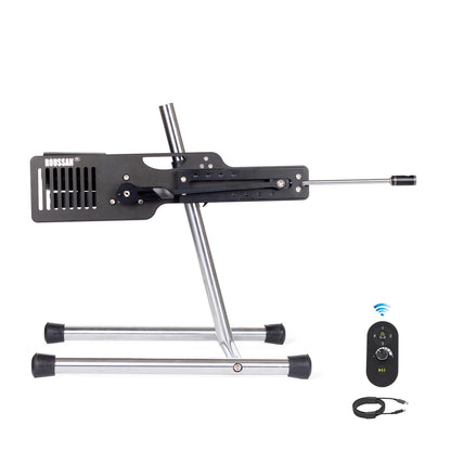 Roussan Sex Machine Black Dragon/Evil | App/Wireless/Wired Control | 120-watt Motor | Silicone Dildo