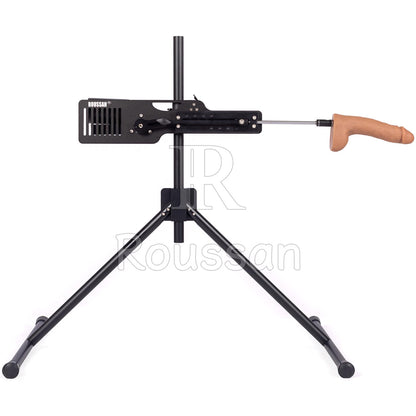 Roussan Sex Machine Black Dragon/Evil | App/Wireless/Wired Control | 120-watt Motor | Silicone Dildo