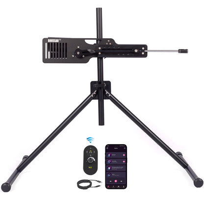 Roussan Sex Machine Black Dragon/Evil | App/Wireless/Wired Control | 120-watt Motor | Silicone Dildo