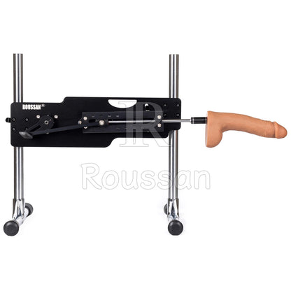 Roussan Sex Machine Elves | App/Wireless/Wired Control | 120-watt Motor | Silicone Dildo