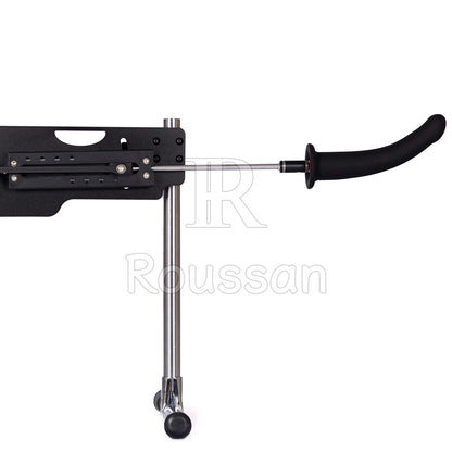 Roussan Sex Machine Elves | App/Wireless/Wired Control | 120-watt Motor | Silicone Dildo