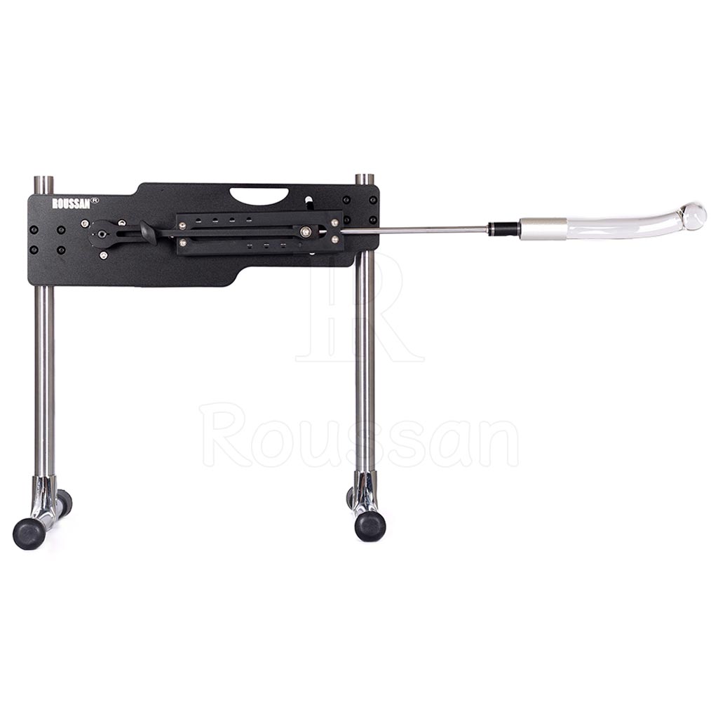 Roussan Sex Machine Elves | App/Wireless/Wired Control | 120-watt Motor | Silicone Dildo