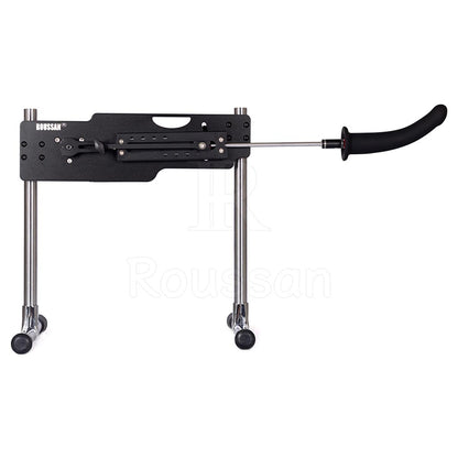 Roussan Sex Machine Elves | App/Wireless/Wired Control | 120-watt Motor | Silicone Dildo