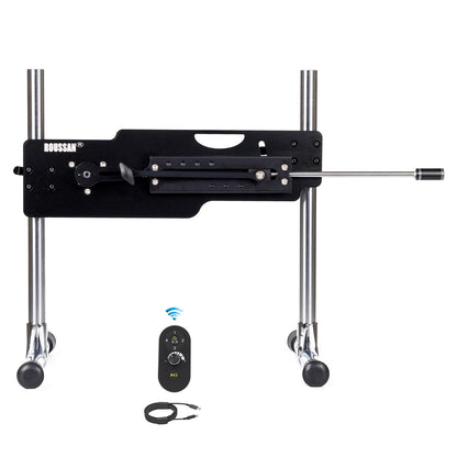 Roussan Sex Machine Elves | App/Wireless/Wired Control | 120-watt Motor | Silicone Dildo