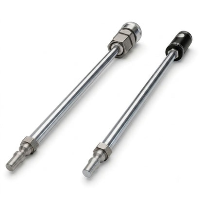 Extension Rod for Roussan Sex Machines | 7.48" Length | Aluminium & Stainless Steel | Anti-Rotation R-Lock System