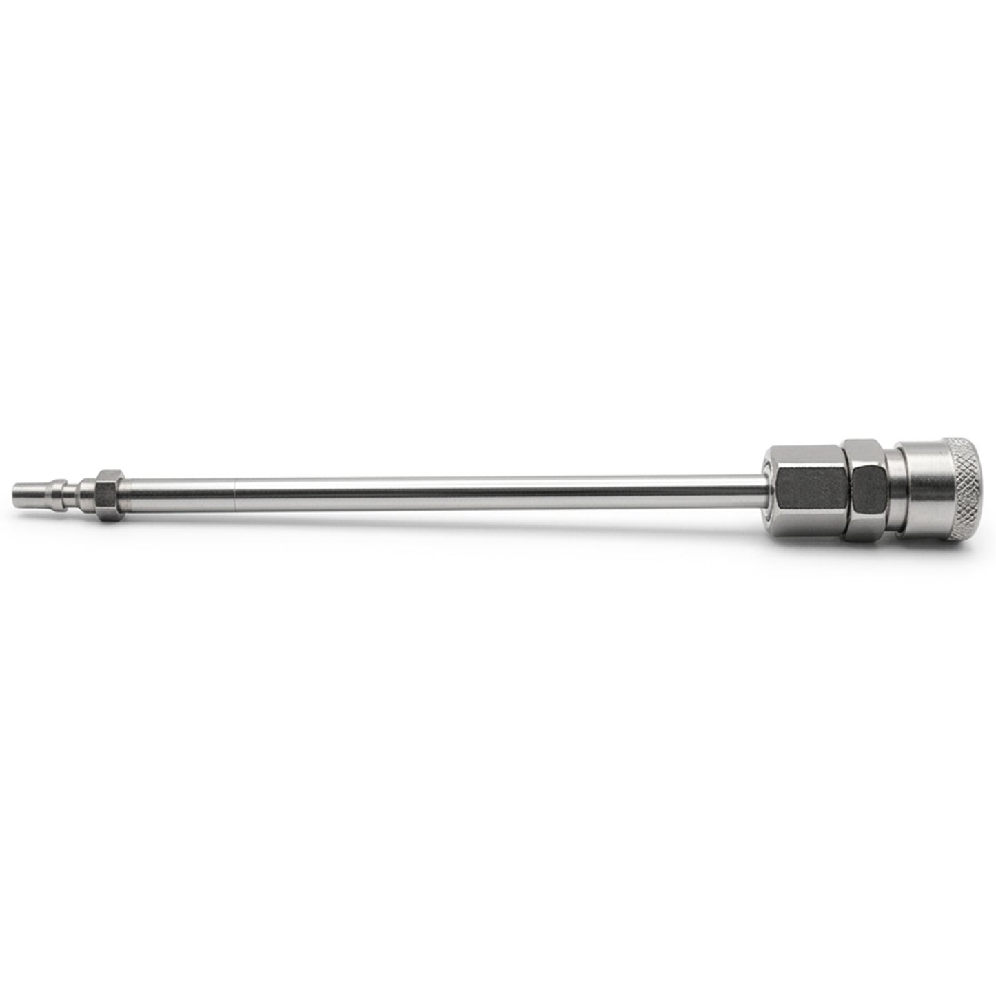 Extension Rod for Roussan Sex Machines | 7.48" Length | Aluminium & Stainless Steel | Anti-Rotation R-Lock System