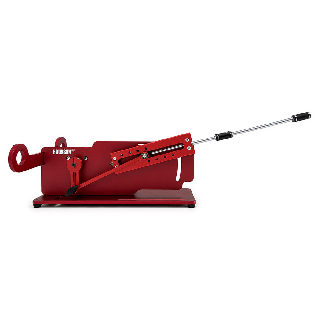 7.48-inch extension rod with R-Lock female connector, mounted on Roussan Devil sex machine.
