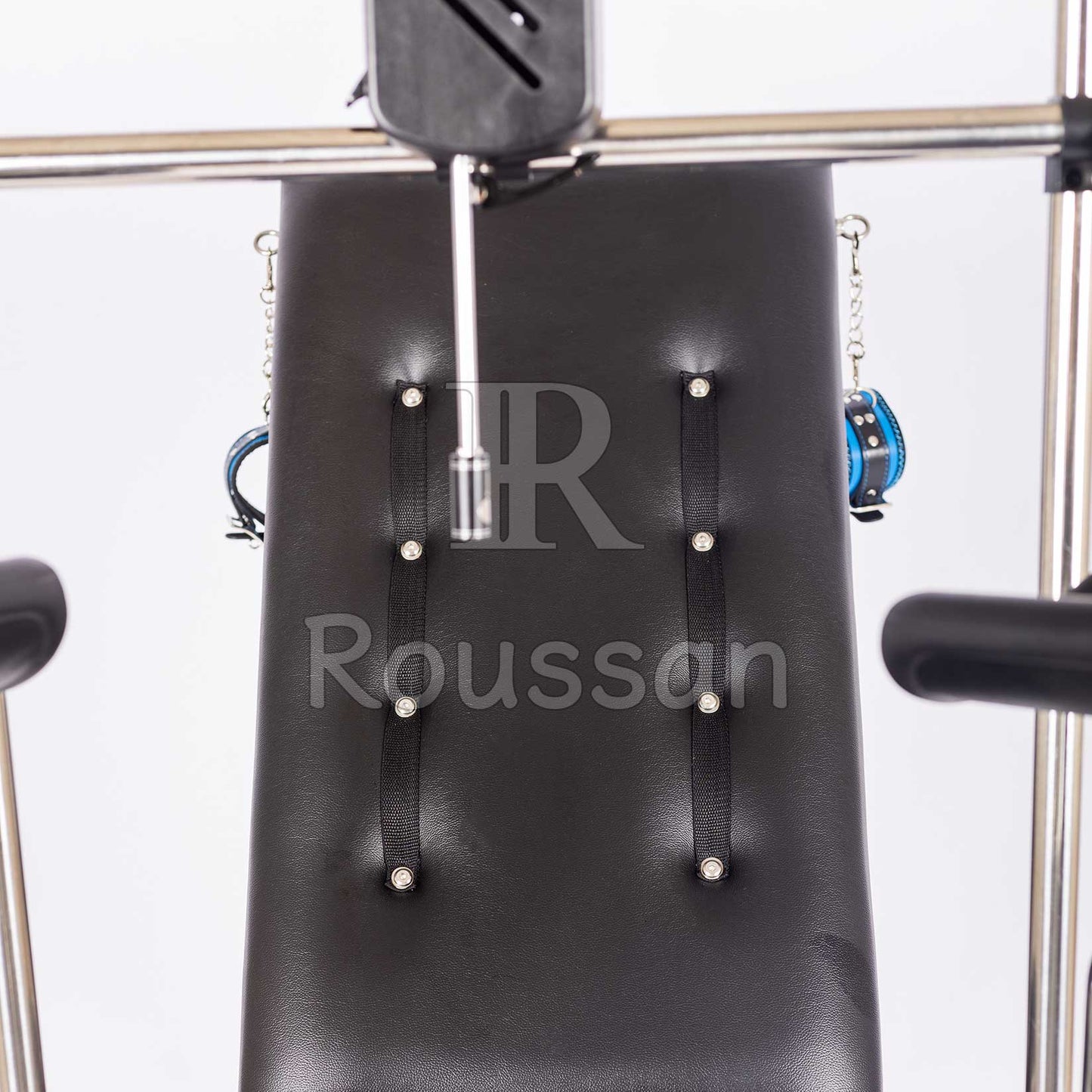 Obedience Chair with Roussan Wireless Control Sex Machine, 120-watt Motor, Silicone Dildo