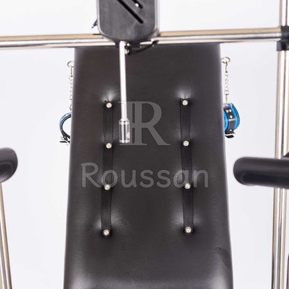 Obedience Chair with Roussan Wireless Control Sex Machine, 120-watt Motor, Silicone Dildo