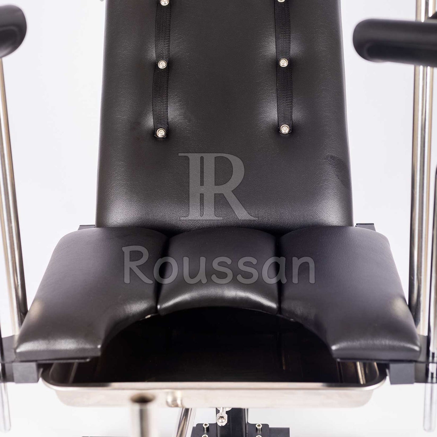 Obedience Chair with Roussan Wireless Control Sex Machine, 120-watt Motor, Silicone Dildo