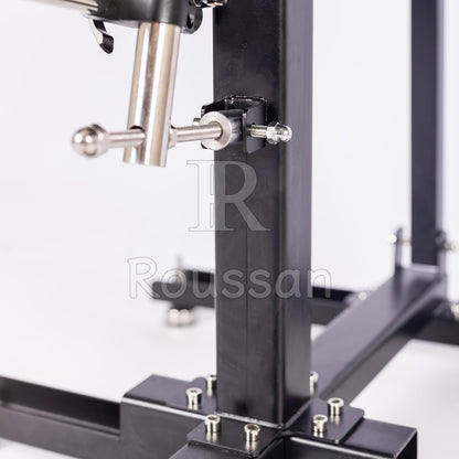 Obedience Chair with Roussan Wireless Control Sex Machine, 120-watt Motor, Silicone Dildo