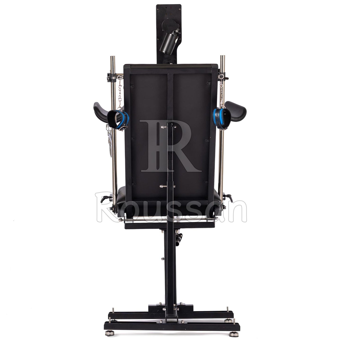 Obedience Chair with Roussan Wireless Control Sex Machine, 120-watt Motor, Silicone Dildo