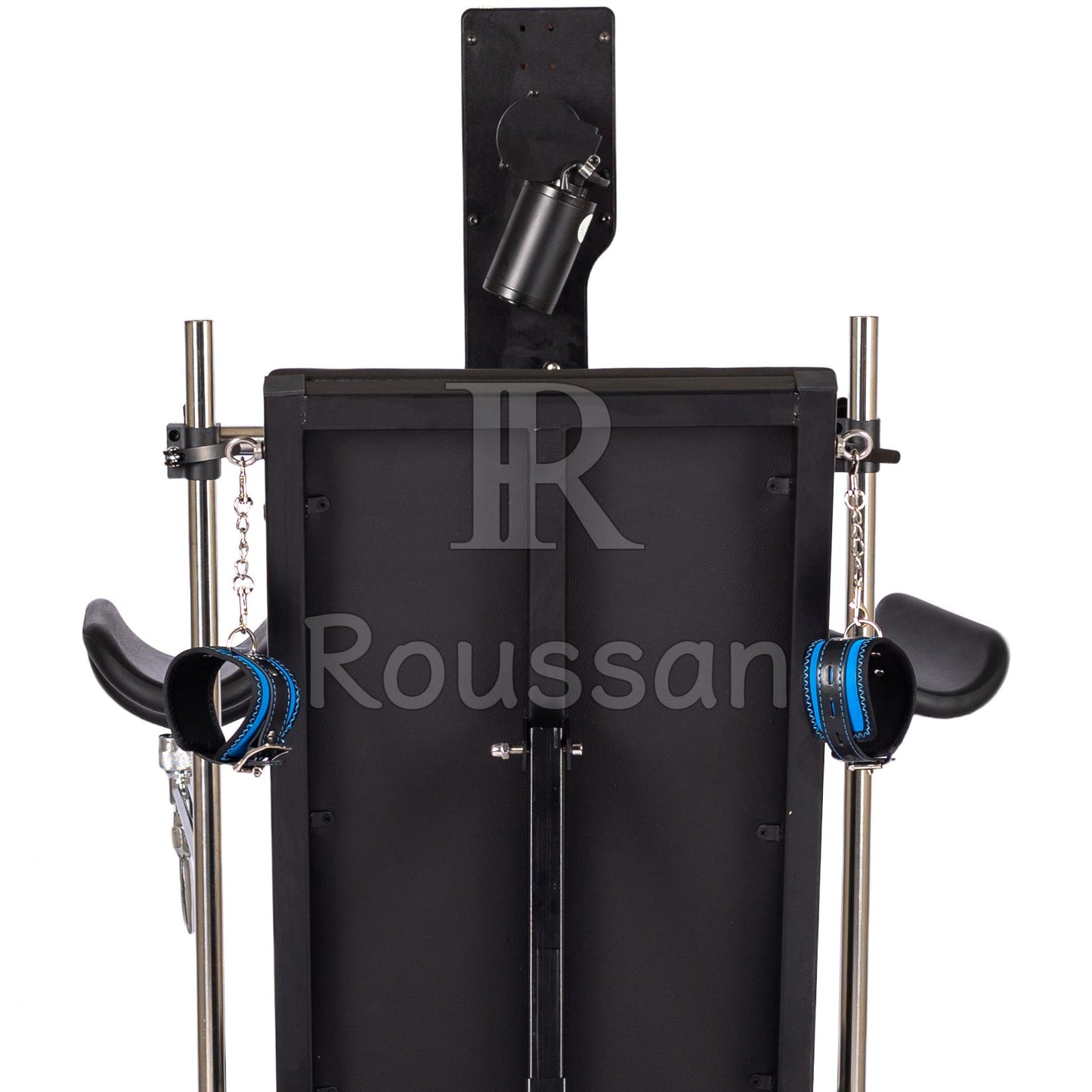 Obedience Chair with Roussan Wireless Control Sex Machine, 120-watt Motor, Silicone Dildo