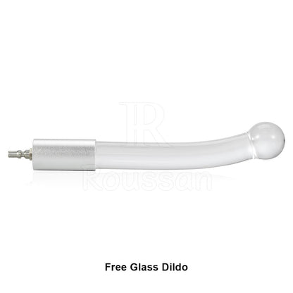 Roussan Sex Machine Elves | App/Wireless/Wired Control | 120-watt Motor | Silicone Dildo