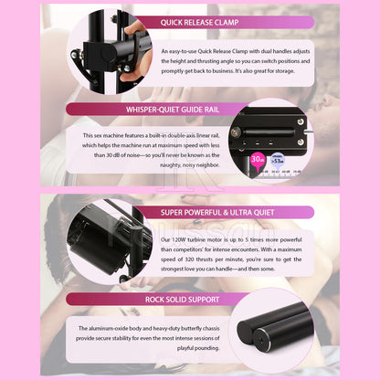 Roussan Sex Machine Butterfly - Detailed