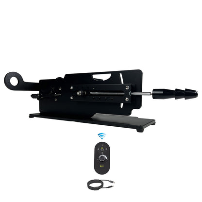 Roussan Multi-angle Sex Machine Devil with Wireless/Wired Control, 120-watt Motor, Silicone Dildo