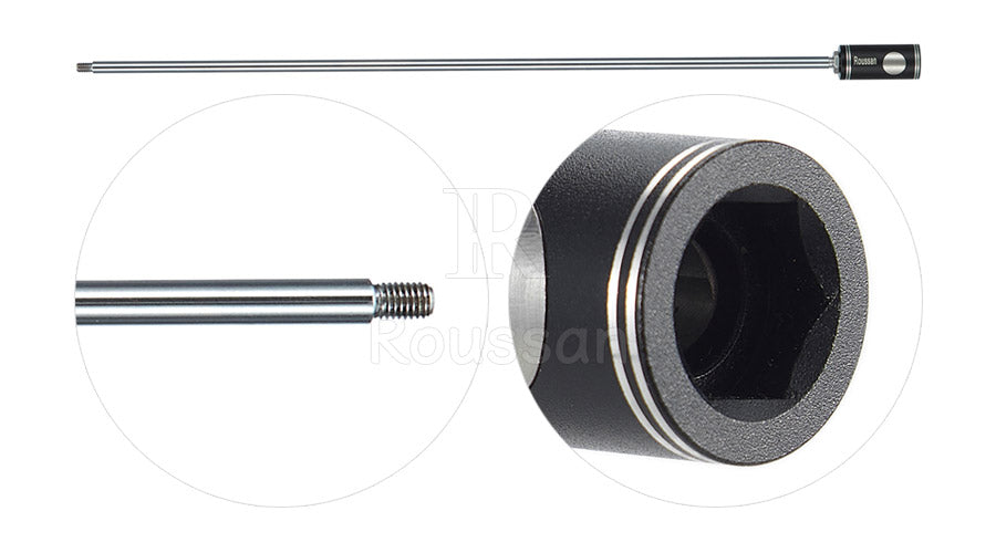 Roussan Sex Machine RX-15, Sturdy Heavy-Duty Metal Thrust Rod