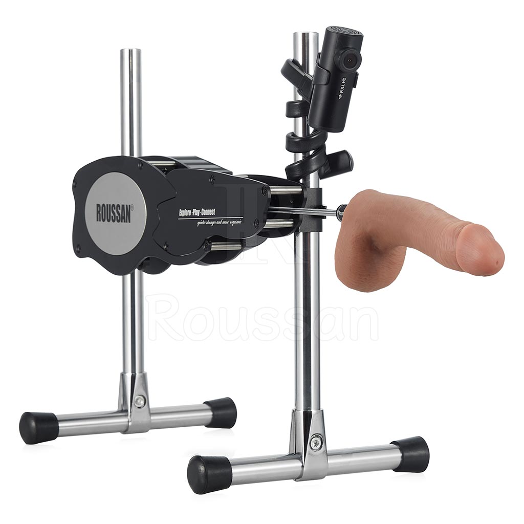 Roussan RX-15 Automatic Sex Machine: 120W High-Torque Motor | App & Remote Control | Dual-Ended Thrusting for Couples & Solo