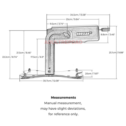 Roussan Mini Sex Machine RX-5 | App/Wireless/Wired Control | 70-watt Motor | Silicone Dildo