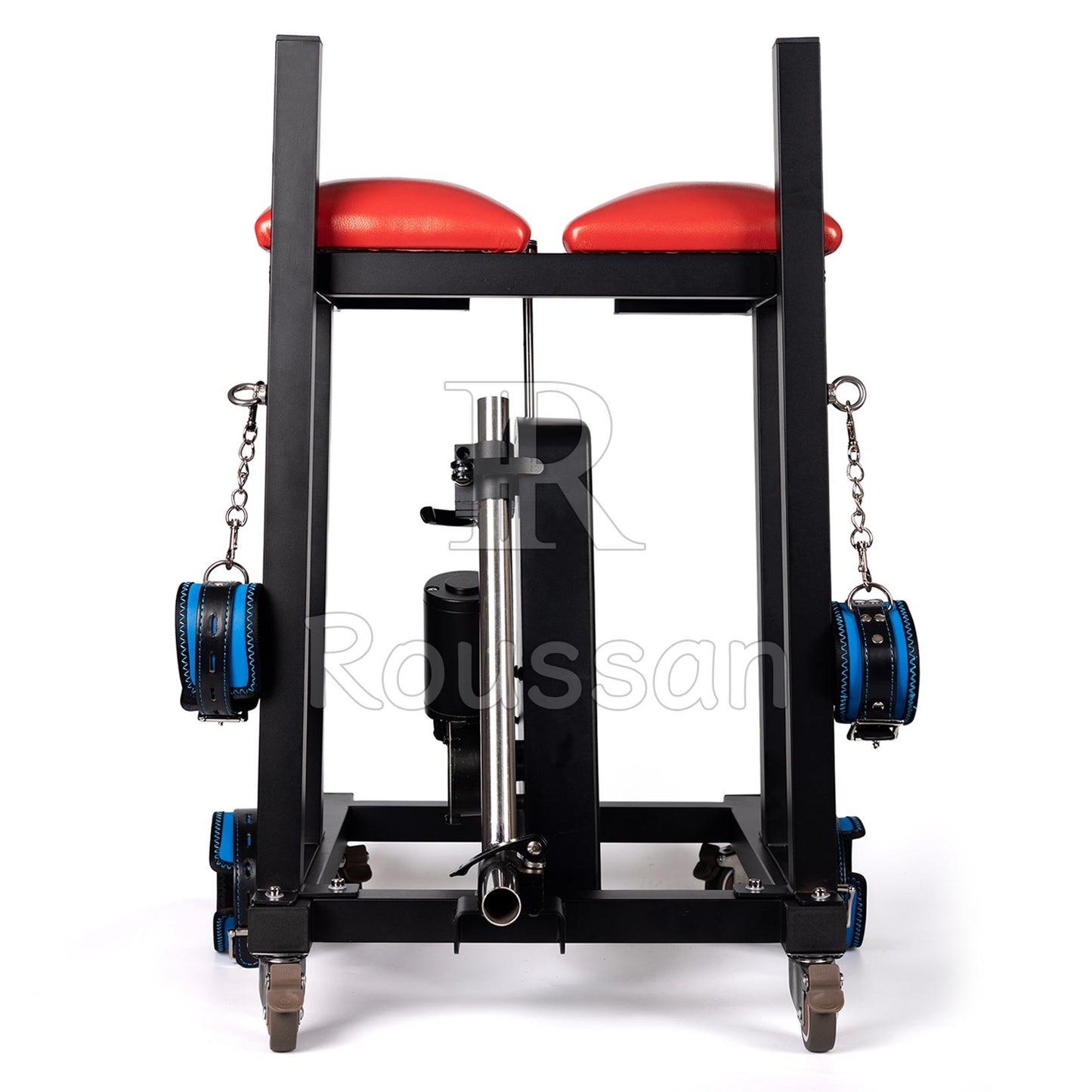 Slave Stool with Roussan Wireless Control Sex Machine | 120-watt Motor | Silicone Dildo