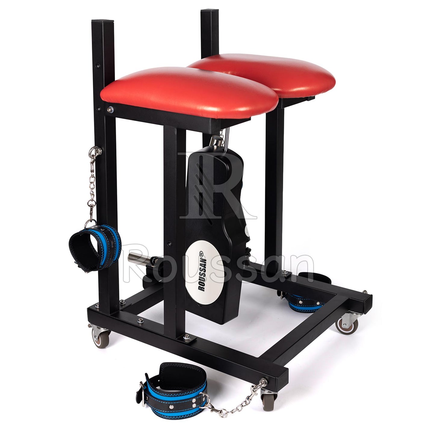 Slave Stool with Roussan Wireless Control Sex Machine | 120-watt Motor | Silicone Dildo