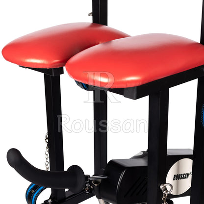 Slave Stool with Roussan Wireless Control Sex Machine | 120-watt Motor | Silicone Dildo