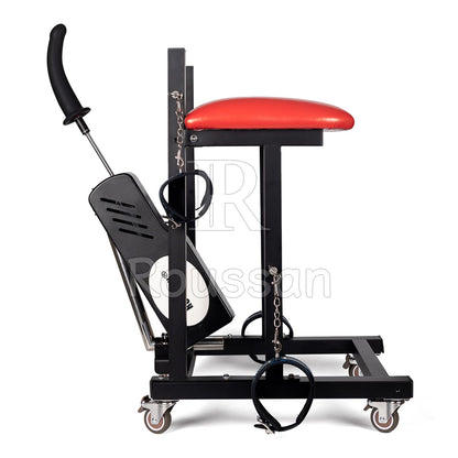 Slave Stool with Roussan Wireless Control Sex Machine | 120-watt Motor | Silicone Dildo