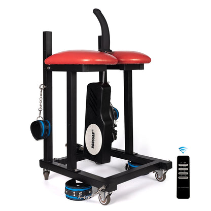 Slave Stool with Roussan Wireless Control Sex Machine | 120-watt Motor | Silicone Dildo