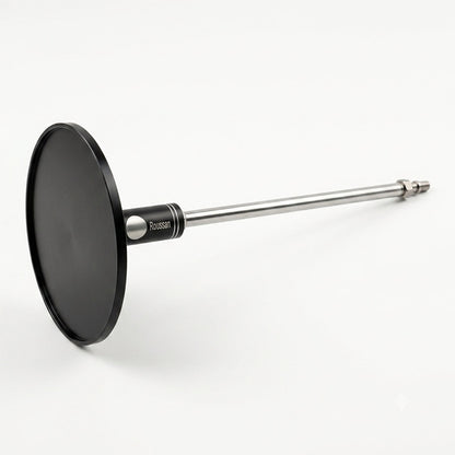 Metal suction cup adapter attached to 7.48-inch rigid extension rod.