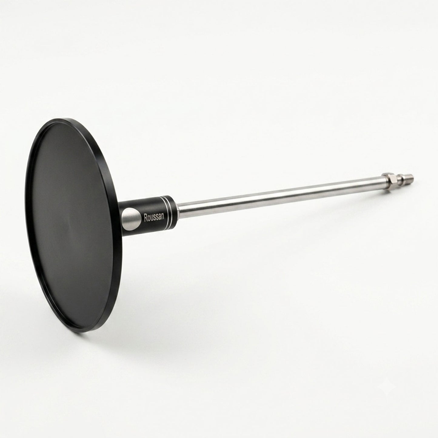 Suction Cup Dildo Adapter for Roussan Sex Machines | 4.53" Diameter | Aluminium & Stainless Steel | Anti-Rotation R-Lock System