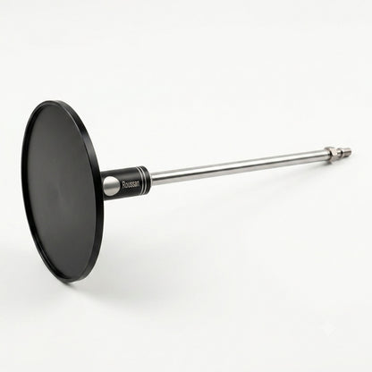 Suction Cup Dildo Adapter for Roussan Sex Machines | 4.53" Diameter | Aluminium & Stainless Steel | Anti-Rotation R-Lock System