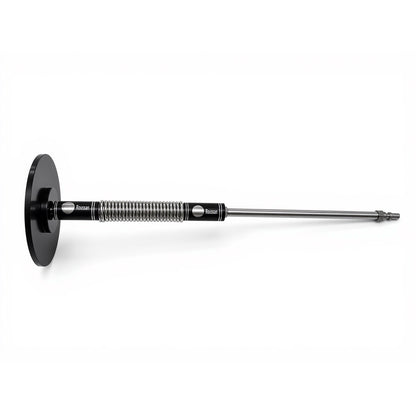 Suction Cup Dildo Adapter for Roussan Sex Machines | 4.53" Diameter | Aluminium & Stainless Steel | Anti-Rotation R-Lock System