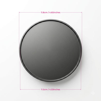 Suction Cup Dildo Adapter for Roussan Sex Machines | 4.53" Diameter | Aluminium & Stainless Steel | Anti-Rotation R-Lock System