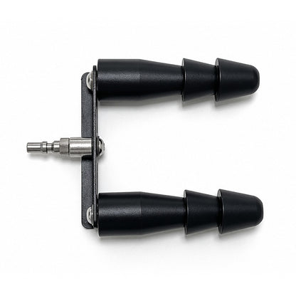 Vac-U-Lock Dildo Adapter for Roussan Sex Machines | Doc Johnson Compatible | Aluminium & Stainless Steel | Anti-Rotation R-Lock System