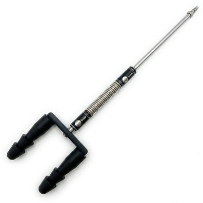 Vac-U-Lock Dildo Adapter for Roussan Sex Machines | Doc Johnson Compatible | Aluminium & Stainless Steel | Anti-Rotation R-Lock System
