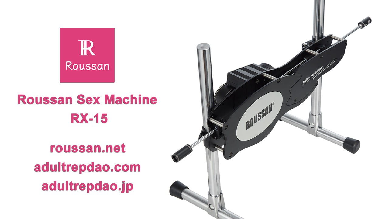 Load video: Roussan Dual-ended Sex Machine RX-15 Demo Video