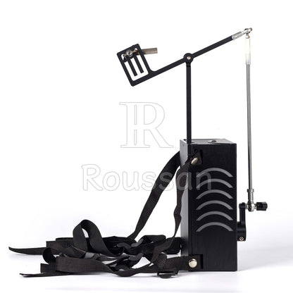 Roussan Wearable Sex Machine | Wireless Control | 120-watt Motor | Silicone Dildo